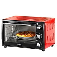 Lifelong Otg 40L - Oven Toaster Griller With Rotisserie For Kitchen- 1500W,5 Heating Modes