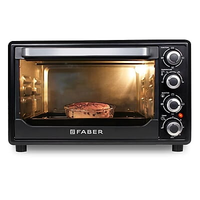 Faber FOTG BK 45 Liter (OVEN TOASTER GRILLER FOTG 45L,) Black, Medium
