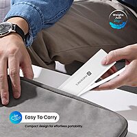 Portronics Mport 60 – USB-C to LAN Hub features 3 USB ports for seamless connectivity. Ideal for laptops, it ensures stable internet access and multiple device connections in one compact design.