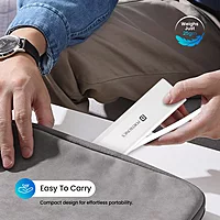 Portronics Mport 60 – USB-C to LAN Hub features 3 USB ports for seamless connectivity. Ideal for laptops, it ensures stable internet access and multiple device connections in one compact design.