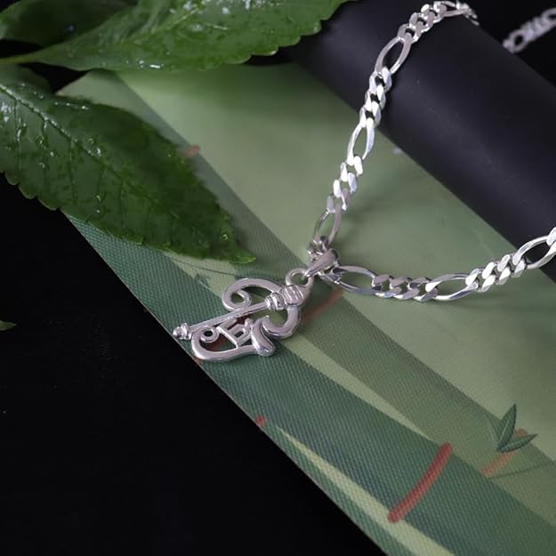 Silver Vel Pendant | 925 silver Lord Murugan OM Pendant