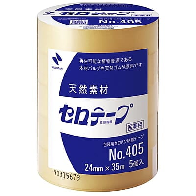 NICHIBAN CELLULOSE TAPE NO. 405-24 (24.0MM X 35.0M)