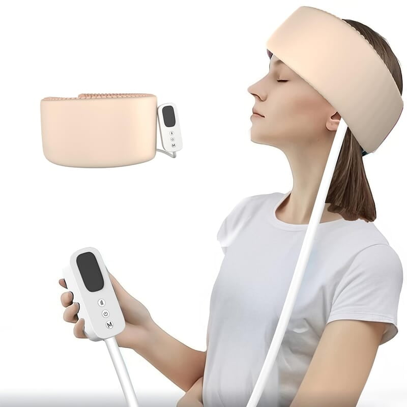 Lifelong Wireless Head Massager Machine for Headache & Stress Relief - Portable Device for Head Massage