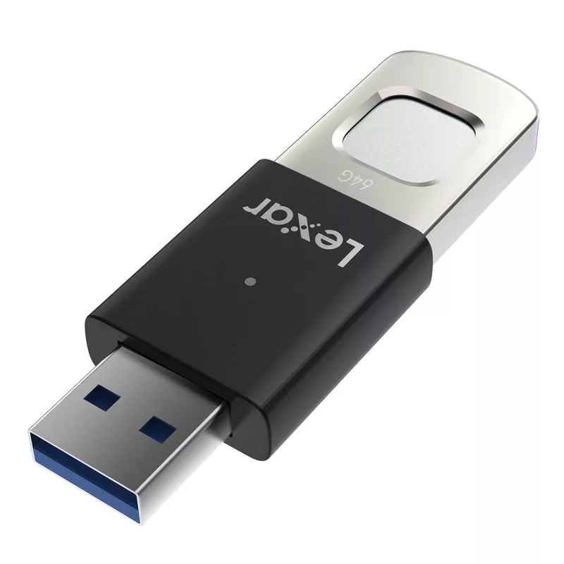 Lexar JumpDrive F35 Pro 64GB USB 3.2 Pen Drive – Fingerprint Security