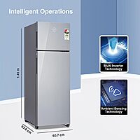 Godrej 223 L 3 Star Convertible Freezer 6-In-1, Nano Shield Technology