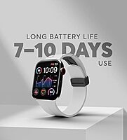 Just Corseca Skywatch PRO Smartwatch – 2.01″ TFT Display | Bluetooth 5.4 | Health & Activity