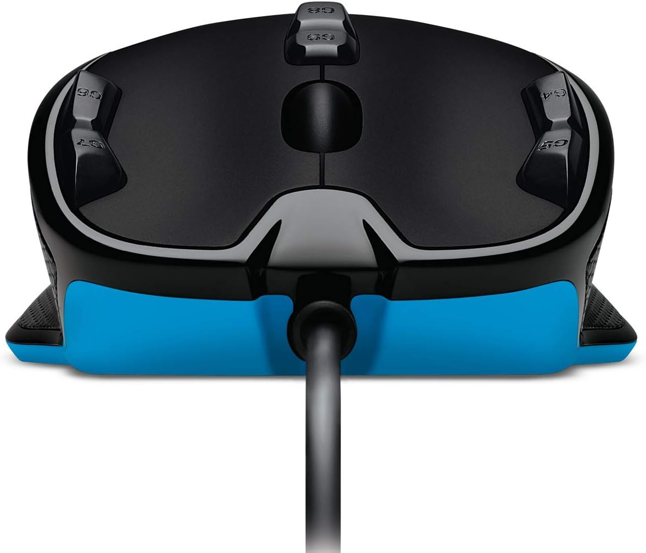 Logitech G300s Ambidextrous design/ Programmable Lighting/ Frictionless Base,upto 2500 DPI Wired Optical Gaming Mouse