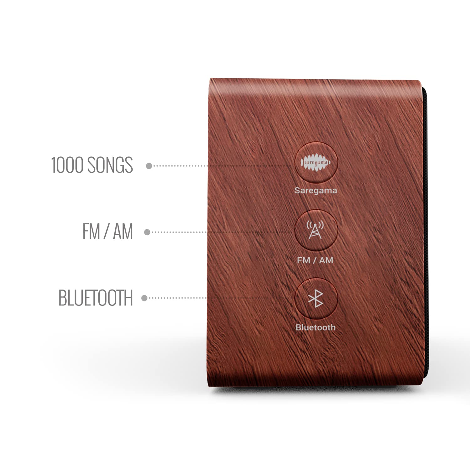 Saregama Carvaan Mini Plus (Vintge Brown)
