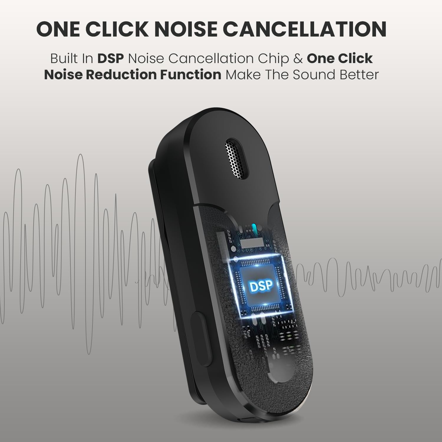 Portronics Vlogmate 2 Dual Mic, ideal for content creators! Enjoy high-quality audio for vlogs, podcasts, and interviews!