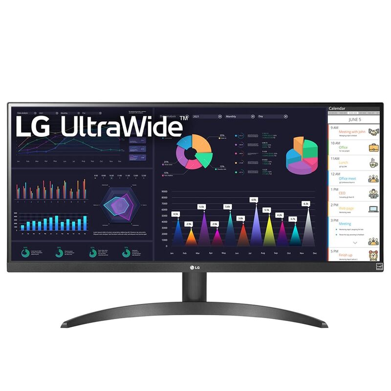 LG, 29 Inch UltraWide Full HD IPS Monitor, 29WQ500-B LG, 29 Inch UltraWide Full HD IPS Monitor, 29WQ500-B