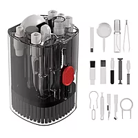 Portronics Clean T 21-In-1 Cleaning Kit for Laptop, Mobiles, and Tablets – Black