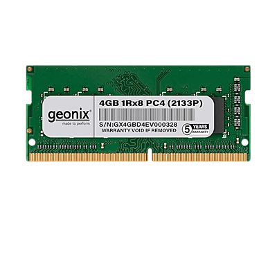 Geonix Laptop RAM, 4 GB DDR4, Frequency-2133 MHz, (8x1) IC, 260 Pin, 5 Years Warranty