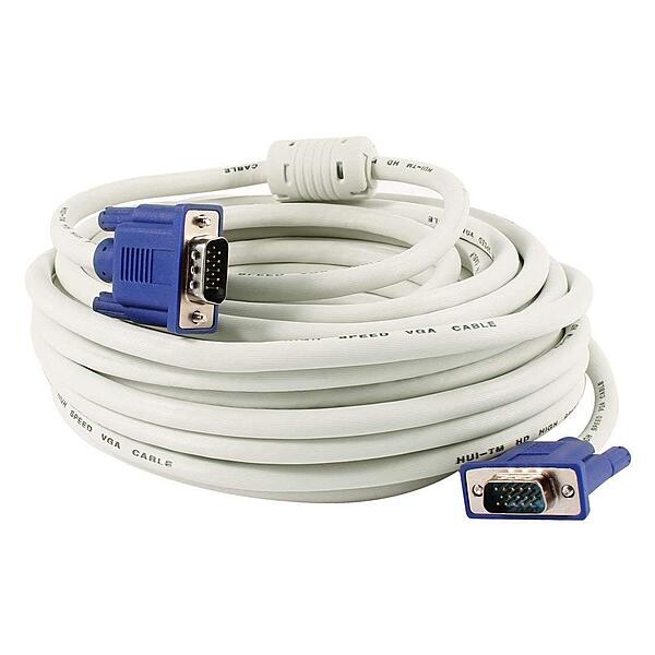 VGA Cable 5M | 15 Pin Male to Male | Projector Laptop CCTV Computer