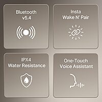 boAt Airdopes 148 Gen 2 (Active Black) - New Arrival