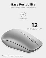 Open Box Lenovo 530 Wireless Optical Mouse Silver
