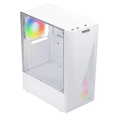 GEONIX Tempered_Glass ATX Gaming Cabinet ‎(X10W)
