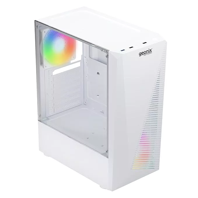 GEONIX Tempered_Glass ATX Gaming Cabinet ‎(X10W)