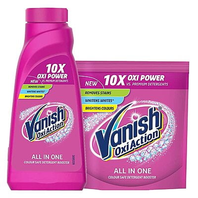 Vanish All in One Liquid Detergent Booster, 800 ml