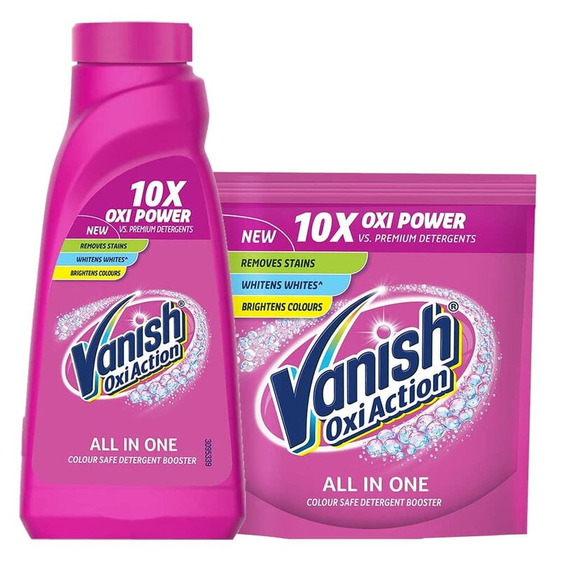 Vanish All in One Liquid Detergent Booster, 800 ml