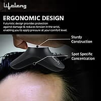 Lifelong Battery Powered Mini Head and Body Massager