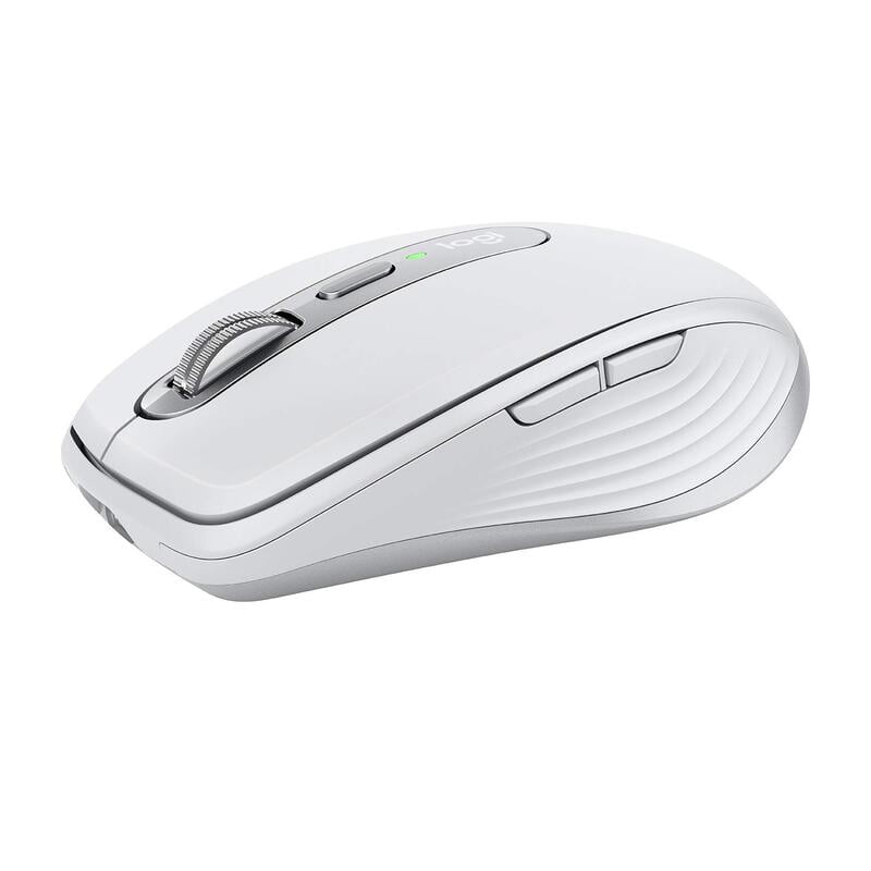 Logitech MX Anywhere 3 Compact Performance Mouse Wireless, Magnetic Scrolling | Pale Grey
