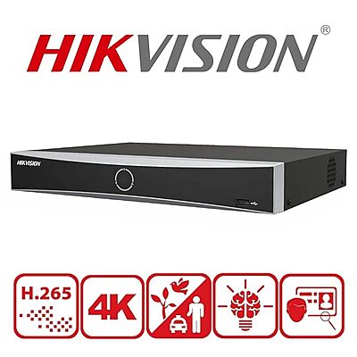 HIKVISION 8 Channel  4K NVR Indoor [Ds-7608Nxi-K1]