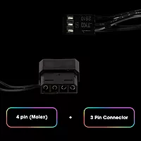 Zebronics Zeb-PGF100 RGB Fan features vibrant RGB lighting, efficient cooling, and a sleek design. Perfect for gamers and PC builders looking to enhance aesthetics and performance.