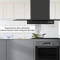 Faber 90cm 1200 m3/hr, Autoclean Chimney Baffle Filter Italian design - Made in India