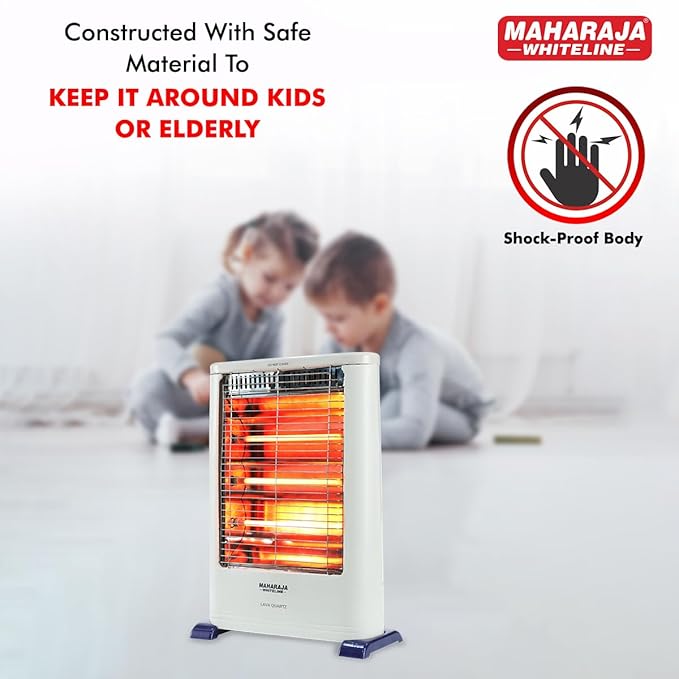 Maharaja White line Lava Quartz  Room Heater