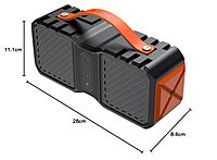 Lapcare Storm LBS‑999 – 24W Bluetooth Speaker | TWS Pairing, IPX5 Splash Resistant & 10hr Battery for Music Anywhere