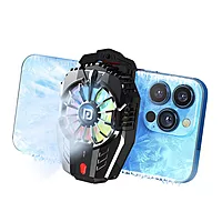 Portronics Coolpluse Mobile Cooler – RGB, Black. Enhance your gaming experience with this stylish cooler featuring vibrant RGB lights, efficient cooling, and a sleek design for optimal performance.