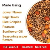 Eat Better Co – Millet Namkeen Combo – Four Flavours – Desi Masala, Mango Achari, Cheesy Garlic and Chilli Garlic – 4 * 100 grams - Healthy Snacks for Adults Combo