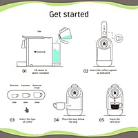 Wonderchef Regalia Capsule Coffee Machine with Frother 1400W Perfect espresso shots for Cappuccino, Latte and Americano