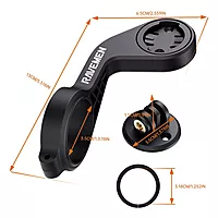 RAVEMEN OUT FRONT MOUNT FOR GARMIN AND LIGHT