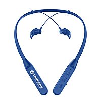 Lapcare Wooband 102 LBN‑111 Wireless Neckband Earphones | Bluetooth 5.3, 10 mm Driver, 20 h Playback, USB‑C Fast Charge, IPX5 Water-Resistant, Magnetized Buds & Low Latency Mic