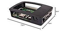 Rpi 3 case (old tupe black color)