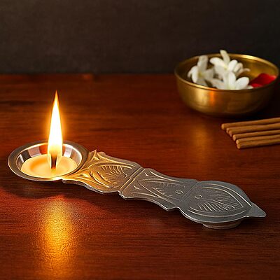 Silver Sudam Aarthi Spoon Silver Sudam Aarthi Spoon
