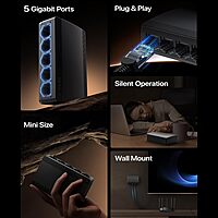 Tenda SG105M 5-Port Gigabit Ethernet Switch