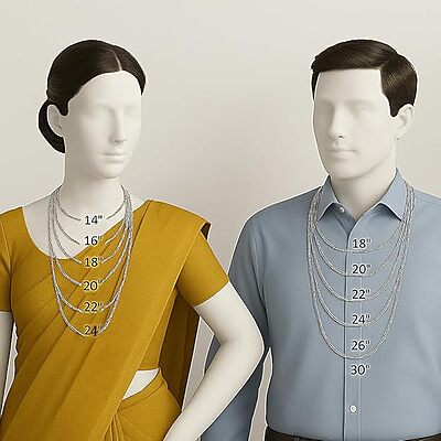 Sterling Silver Men's Curb Chain