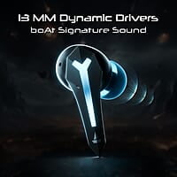 boAt Immortal 111 TWS in Ear Earbuds with Up to 40 Hours of Playtime, 40 Ms Super-Low Latency Beast Mode, RGB LEDs, Quad Mics with Enx Tech, ASAP Charge, Iwp Tech, Ipx4, Btv5.3