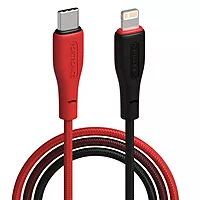 Portronics Hue X 20W Type C to 8-Pin Fast Charging Cable offers rapid charging and data transfer. Durable design ensures longevity. Compatible with various devices for efficient power delivery.