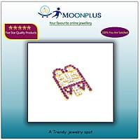 God Ornament Amman Thali with red and white stone