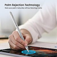 Portronics Glide Stylus Pencil – iPad Compatible, provides precision, smooth writing. Ideal for artists, note-takers, sleek design, long battery life.