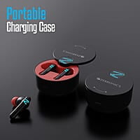 Zebronics Sound Bomb G1 Gaming Bluetooth True Wireless Stereo in Ear Earbuds, 50Ms Low Latency, AAC Support, Flash Connect, Deep Bass, Splash Proof, Voice Assistant, Bt V5.0 with Mic