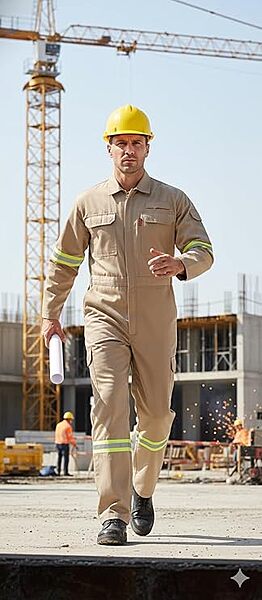 Udyogi IFR suit Colour Khakhi Size-M