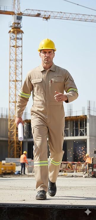 Udyogi IFR suit Colour Khakhi Size-M