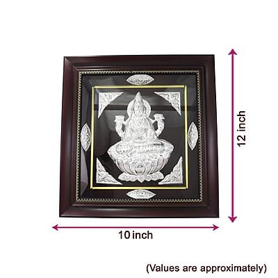 Silver Lakshmi Frame Silver Lakshmi Frame
