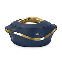 MILTON Pearl 1000 Inner Stainless Steel Casserole, 860 ml, Blue