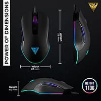 Gamdias Aura GS2 Gaming Mouse