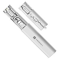 Portronics Snapcase 3 – 60W Charging Cable Kit, White. This versatile kit includes high-speed charging cables for various devices, ensuring efficient power delivery and durability for everyday use.